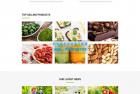     有机果蔬食品商城响应式前端静态html网站模板
