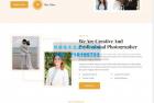     婚纱摄影工作室 HTML5网站模板
