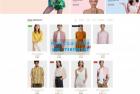     时尚服装购物在线商城网站模板
