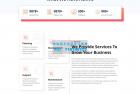     HTML5公司企业商务咨询服务前端html网站模板
