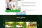     绿色的健康指导生活服务HTML5网站模板
