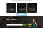     色的花园设计服务Bootstrap网站html模板
